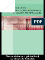 A Color Atlas of Orofacial Health and Disease in Children and Adolescents Scully PDF