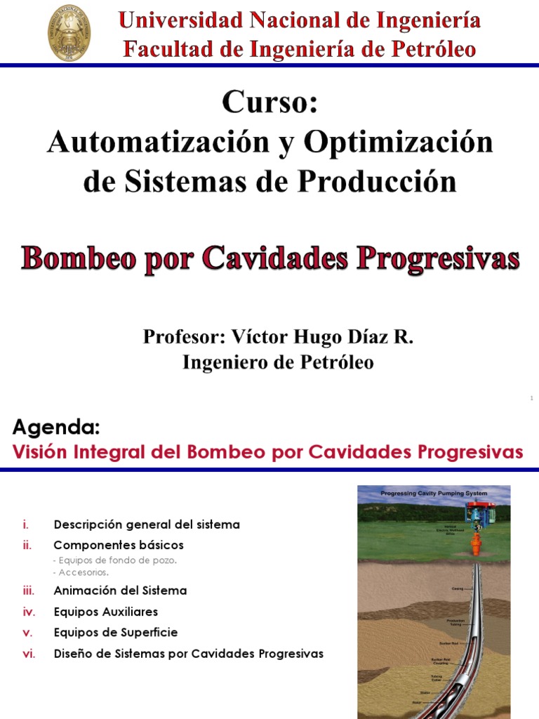 FIPP - Curso de Bombeo Por Cavidades Progresivas Con Wellflo | PDF ...