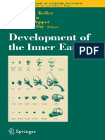 Development of The Inner Ear - M. Kelley, Et Al., (Springer, 2005) WW