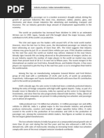 Download Indian Auto Industry Analysis by Bharat Sagathiya SN37415052 doc pdf