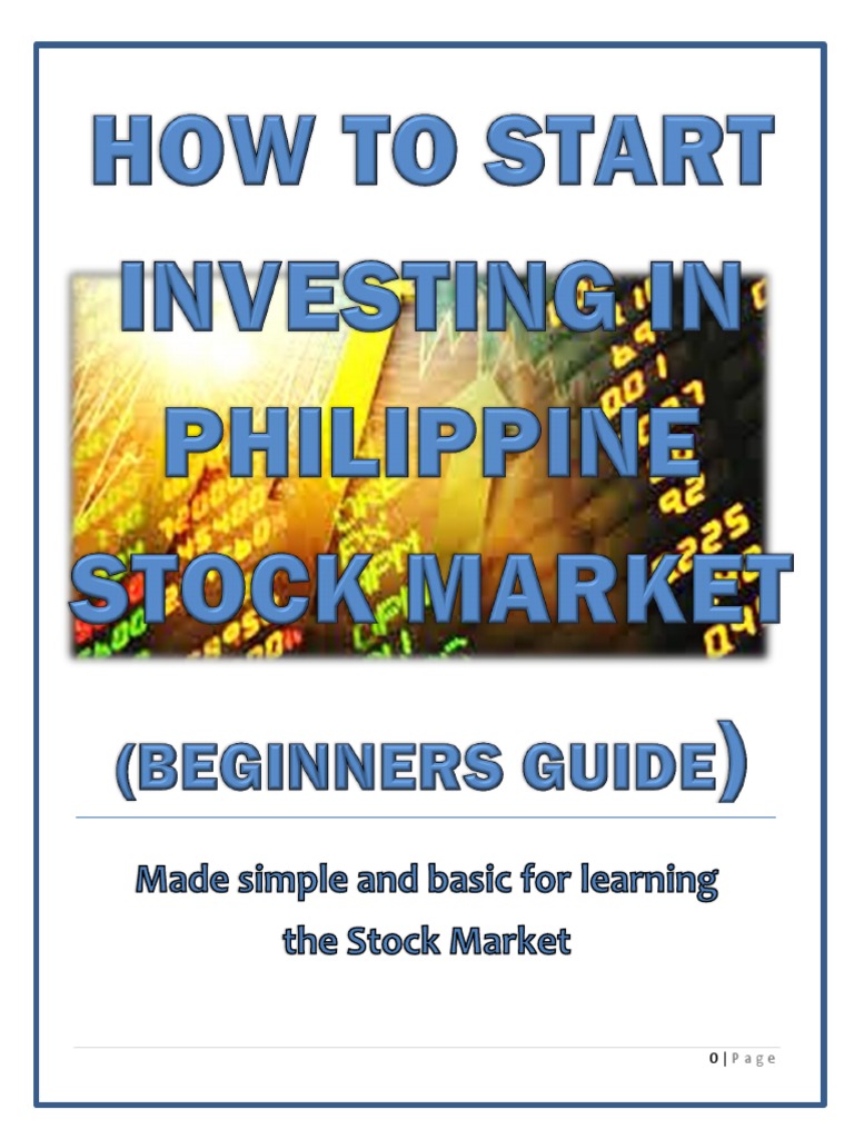 How To Start Investing in Philippine Stock Market PDF Stocks