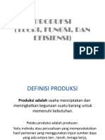 Produksi-Teori-Fungsi Efisiensi-Ppt1