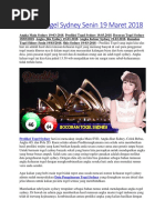 Prediksi Togel Sydney 4 Oktober 2018 Pdf