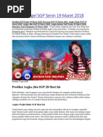 Prediksi Togel Sgp Senin 19 Maret 2018