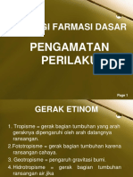 Pengamatan Perilaku