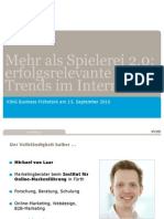 Mehr Als Spielerei 2.0 - Erfolgsrelevante Internettrends