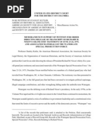 In Re Petition Kutler Memo in Support Petition