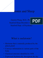 Melatonin and Sleep