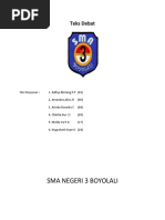 Tema Debat Pro Kontra Tema Debat Pro Kontra