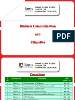 Business Communication and Etiquette PyicnPooZd