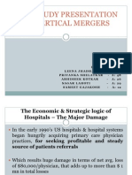 Case Study Presentation On Vertical Mergers