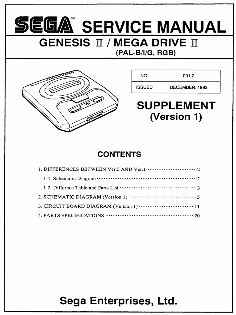 Manualdeservicosmegadrive3 PDF | PDF | Video Game Development Companies ...