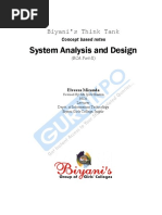 Up System Analysis and Design