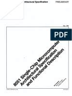 8051 Microcomputer Preliminary Architectural Specification May80