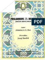 Poslanikov namaz, nacin obavljanja - B.Baz - Abdulaziz bin Baz.pdf