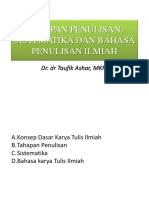 Perencanaan Sistematika Bahasa