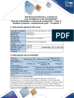 Guía de actividades y rúbrica de evaluación - Fase 3. Realizar proyecto Cumplimiento guía. Proyecto 1.pdf
