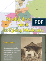 Modul de Viata Rural Ep Moderna