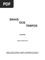 SINAIS DOS TEMPOS - PARTE I