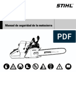 2009 Manual de Seguridad de La Motosierra - Stihl