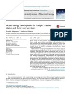 International Journal of Marine Energy: Ocean Energy Development in Europe: Current Status and Future Perspectives