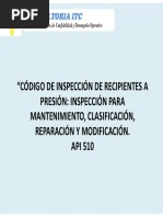 Inspección y Estampado ASME U | PDF | Construcción | Soldadura