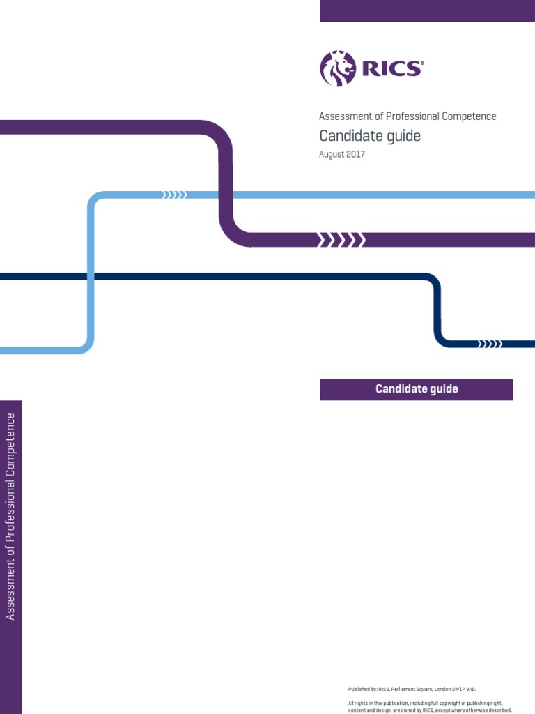 RICS APC Candidate Guide-Aug 2017-WEB | PDF | Competence (Human ...