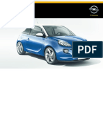 Opel Adam Manual Do Proprietário P