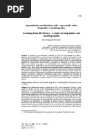 Aprendendo Com Historias de Vida