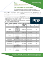 Aplicação de Calda Bordalesa em Frutíferas