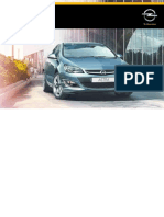 Opel Astra Instruktionsbog Danish