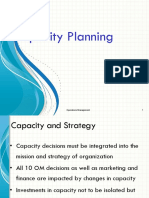 Capacity and Process Selection