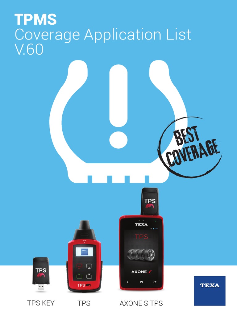 TPMS-Coverage Application List | PDF | Rear Wheel Drive Vehicles ...