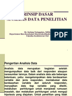 Prinsip Dasar Analisis Data