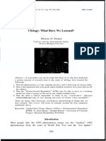 Ufology, What We Have Learned PDF