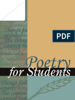 Poetry For Students 03 PDF