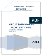 Circuit Switching and Packet Switching: The Sia College of Higher Education