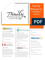 family resource handout