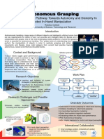 Autonomous Grasping a Project Poster at Khalifa Univ