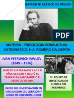 4 - El Condicionamiento Clásico de Pavlov