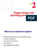 Engine Design and Operating Parameters: Topic
