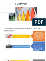 Dimension de La Empresa Ppt