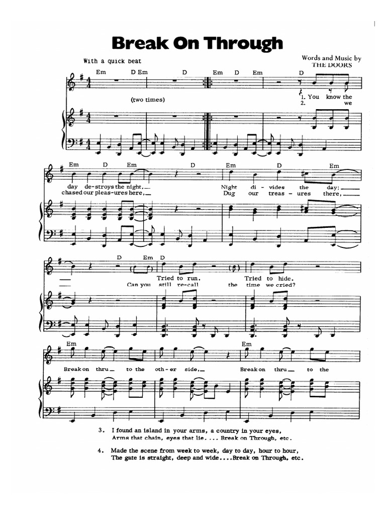 Break on Through the Door