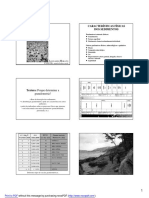 Sedimento - Aula 07 a 09 - Caracter+¡sticas f+¡sicas dos sedimentos