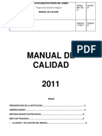 Manual de Calidad i e Maestro Pedro Nel Gomez.doc