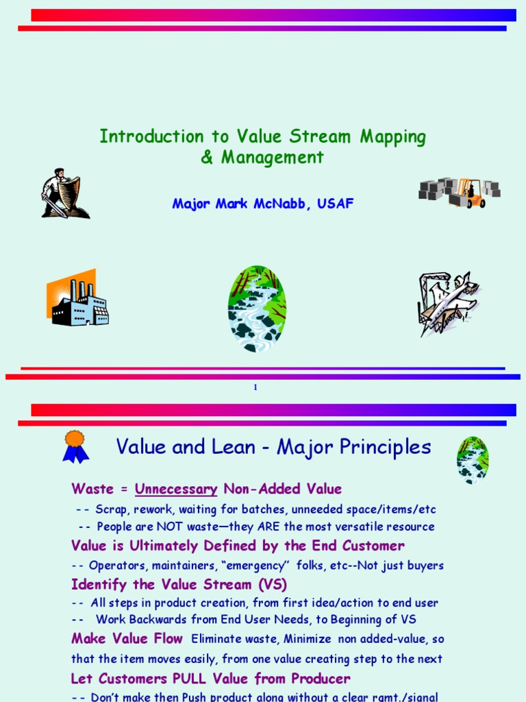Value Stream Mapping Essentials | PDF | Lean Manufacturing | Industries