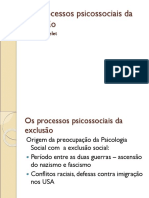 Os Processos Psicossociais da Exclusão: Preconceitos e Estereótipos