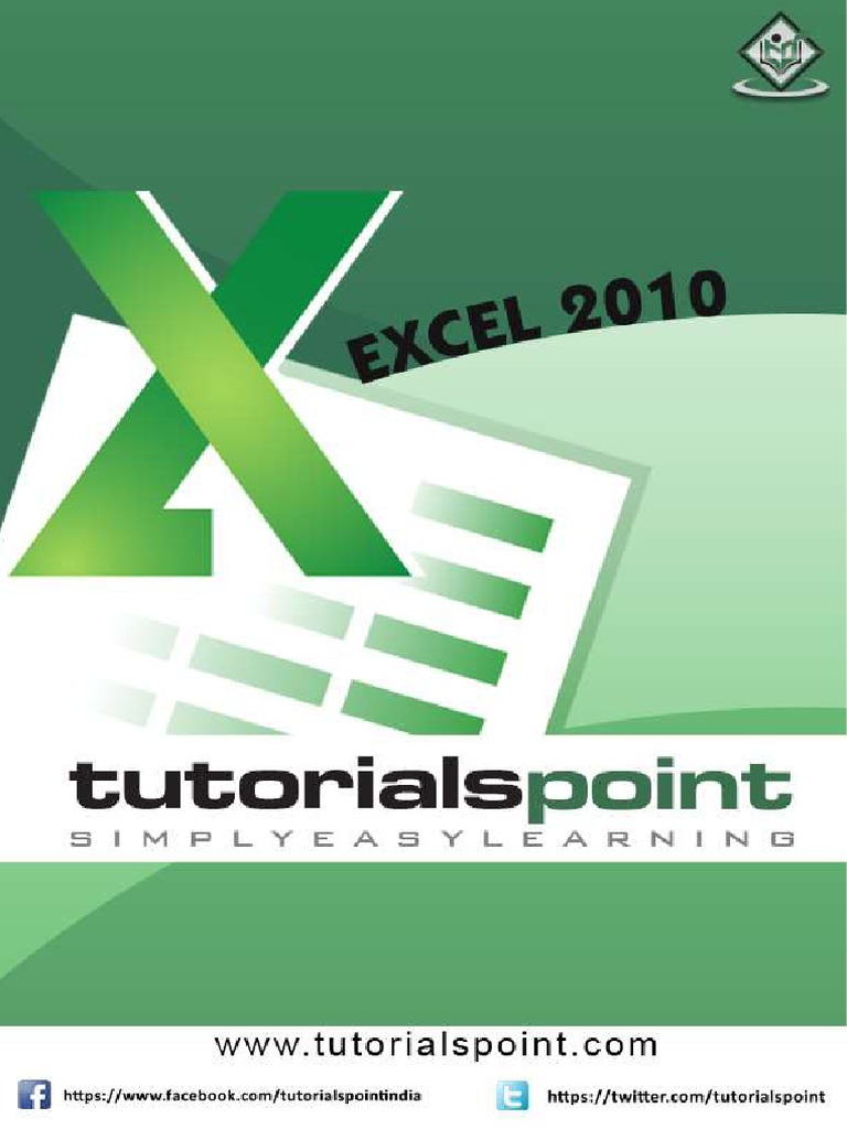 Excel Tutorial PDF | PDF | Microsoft Excel | System Software