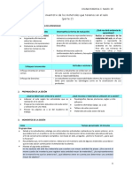 Inventario de materiales del aula con cantidades mayores a 100