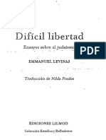 Levinas - Dificil Libertad PDF